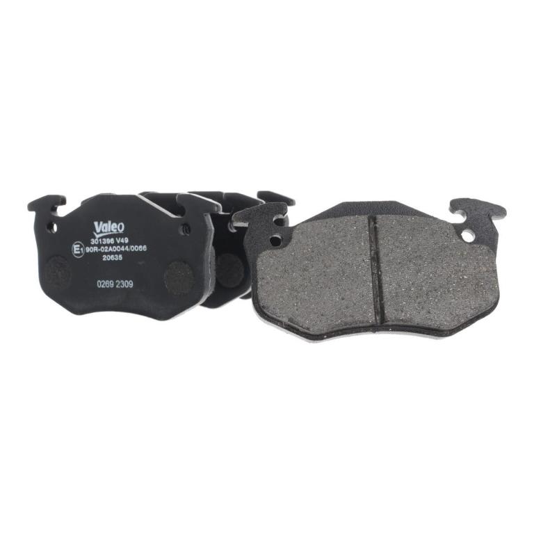 Jeu de 4 plaquettes de frein VALEO ref. 301396